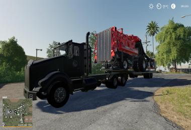 Kenworth T800 + Lowbed Trailer v1.0