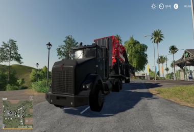 Kenworth T800 + Lowbed Trailer v1.0