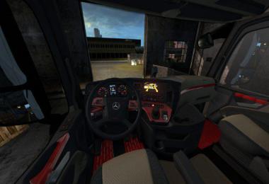 Mercedes Actros MP4 Colored Dashboard v2.0