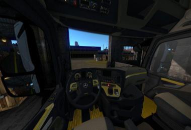 Mercedes Actros MP4 Colored Dashboard v2.0