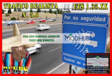 Realistic traffic v5.6 by Rockeropasiempre for 1.35.x