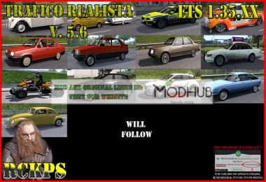Realistic traffic v5.6 by Rockeropasiempre for 1.35.x