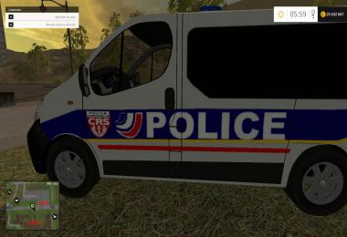 Renault Trafic Police Nationale Version (CRS) v1.0
