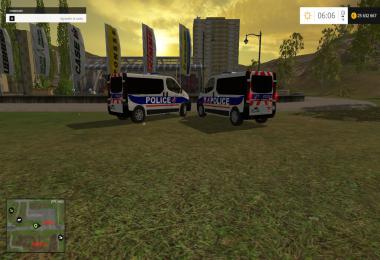 Renault Trafic Police Nationale Version (CRS) v1.0