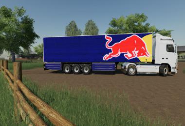 SCHMITZ CARGO RED BULL v1.0