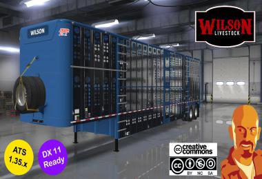 WILSON LIVESTOCK TRAILERS REWORKED ATS 1.35.x