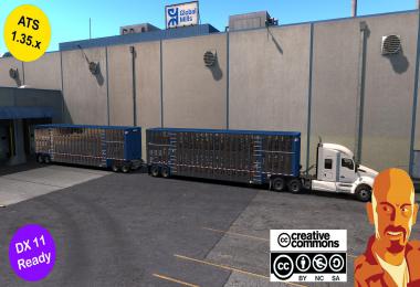 WILSON LIVESTOCK TRAILERS REWORKED ATS 1.35.x