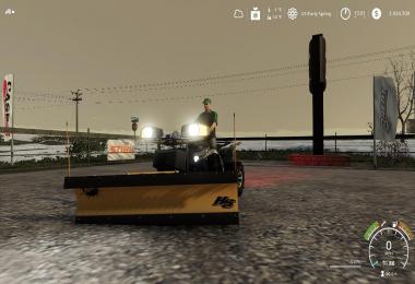 Yamaha Grizzly snow plow 1.0