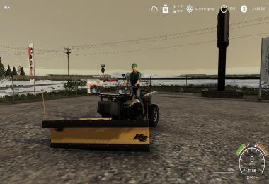 Yamaha Grizzly snow plow 1.0