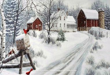  WINTER FARM MENU BACKGROUND v1.0