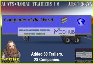 AI ATS Global Trailes Rckps v1.0 For 1.36.x