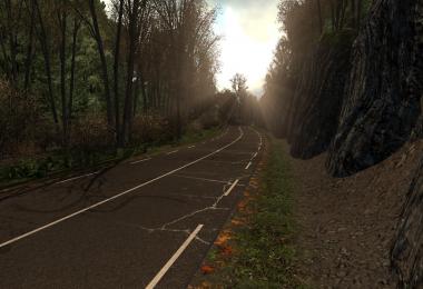 Cracked Roads Mod Autumn Edition Fixed v1.0