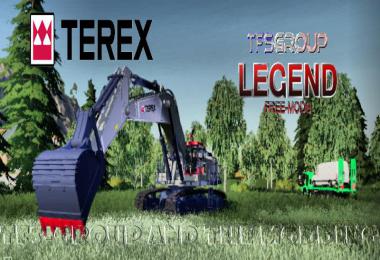 EXCAVATOR TEREX RH90F DIRTH v2.0