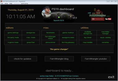 FS19 Dashboard v2.3