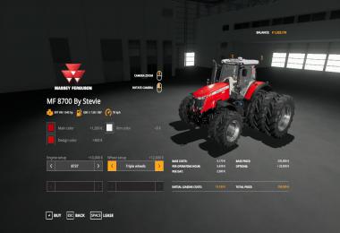 Massey Ferguson 8700 + Veenhuis Premium Integral 30000 v1.0