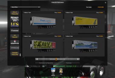 ProMods 2.42 Schwarzmuller Skinned Own Trailer TMP v1.0
