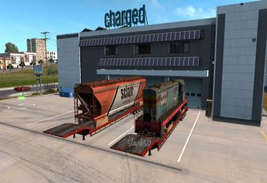 Railway cargo pack by Jazzycat ETS2 for ATS v2.0