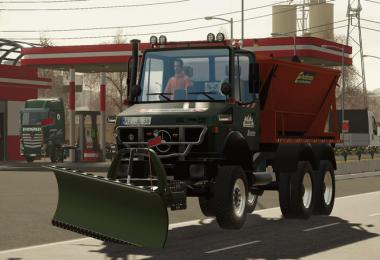 Winter service Unimog 2450 6x6 v1.0