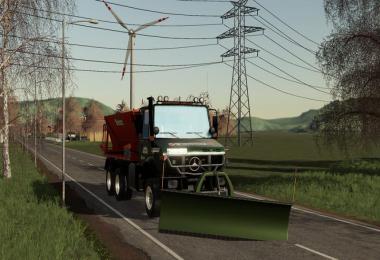 Winter service Unimog 2450 6x6 v1.0