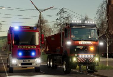 Winter service Unimog 2450 6x6 v1.0