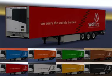 Wolf Repaintable Truck and owned Trailers Skin v1.8