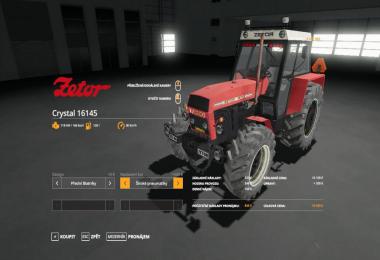 Zetor 16145 Edit Fidzo v1.0