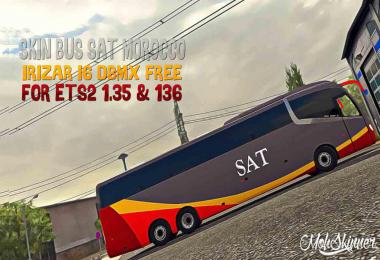 MohSkinner - Irizar i6 - Skin SAT Sarl Morocco 1.35