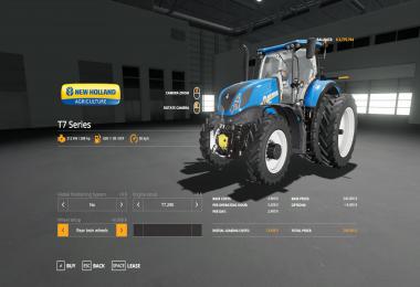 New Holland T7 v1.0.0.0