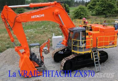 EXCAVOTOR HITACHI ZX870 v1.5