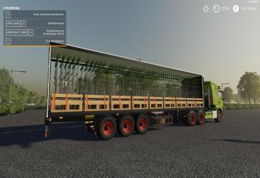 Fruehauf Planenauflieger mit Stapler v4.1.2