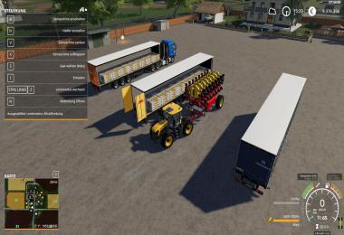 Fruehauf Planenauflieger mit Stapler v4.1.2