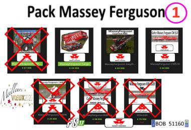 Pack1 Massey Ferguson By BOB51160 v1.0.0.0