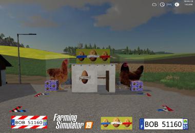 FS19 egg Sale Point by BOB51160 v1.0.0.0
