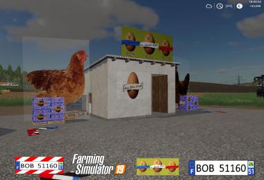 FS19 egg Sale Point by BOB51160 v1.0.0.0