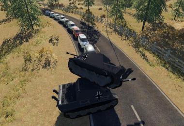 Jagdpanther tank destroyer beta