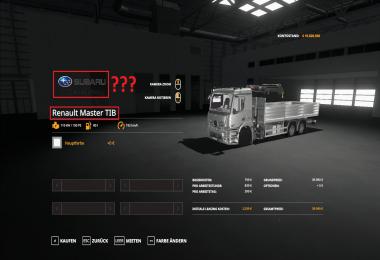 MERCEDES ANTOS AVEC GRUE ELEVATRICE v1.0