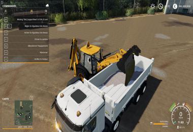 MERCEDES ANTOS AVEC GRUE ELEVATRICE v1.0