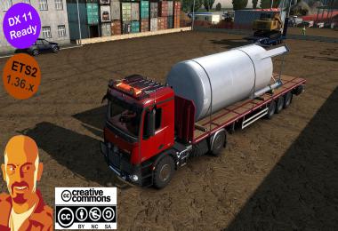 MERCEDES BENZ AROCS AGRAR ETS2 DX11 1.36