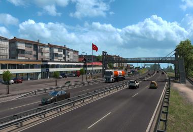 Road The Black Sea Map DLC Mod 1.36.x