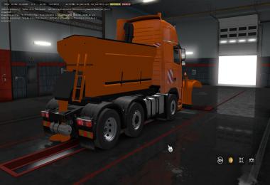 Snowplows for Volvo FH16 2009 and MAN TGX 1.36.x
