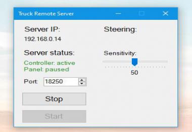 Truck Remote Control (Android device steering solution) v1.0