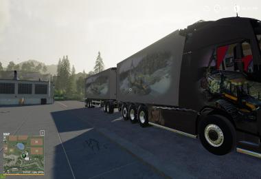 Volvo FH16 2019 woodchipstruck ponsse v1.4.0.0