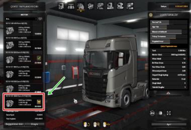 3000 HP Engines for all Trucks 1.36.x