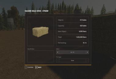 Bale Storage Sheds v1.0.0.0