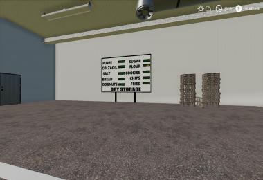 FS19 Warehouse DryStorage v1.9