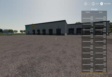 FS19 Warehouse DryStorage v1.9