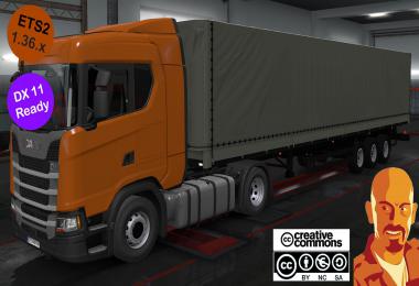 Nefaz 93341-10 TRAILER REWORKED ETS2 1.36 DX11
