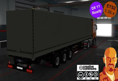 Nefaz 93341-10 TRAILER REWORKED ETS2 1.36 DX11