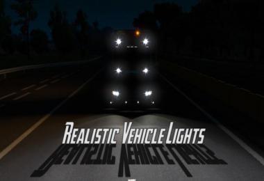 Realistic Vehicle Lights Mod v4.3