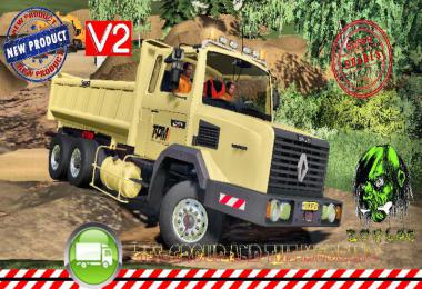 RENAULT C280 6X4 BENNE TP v2.0